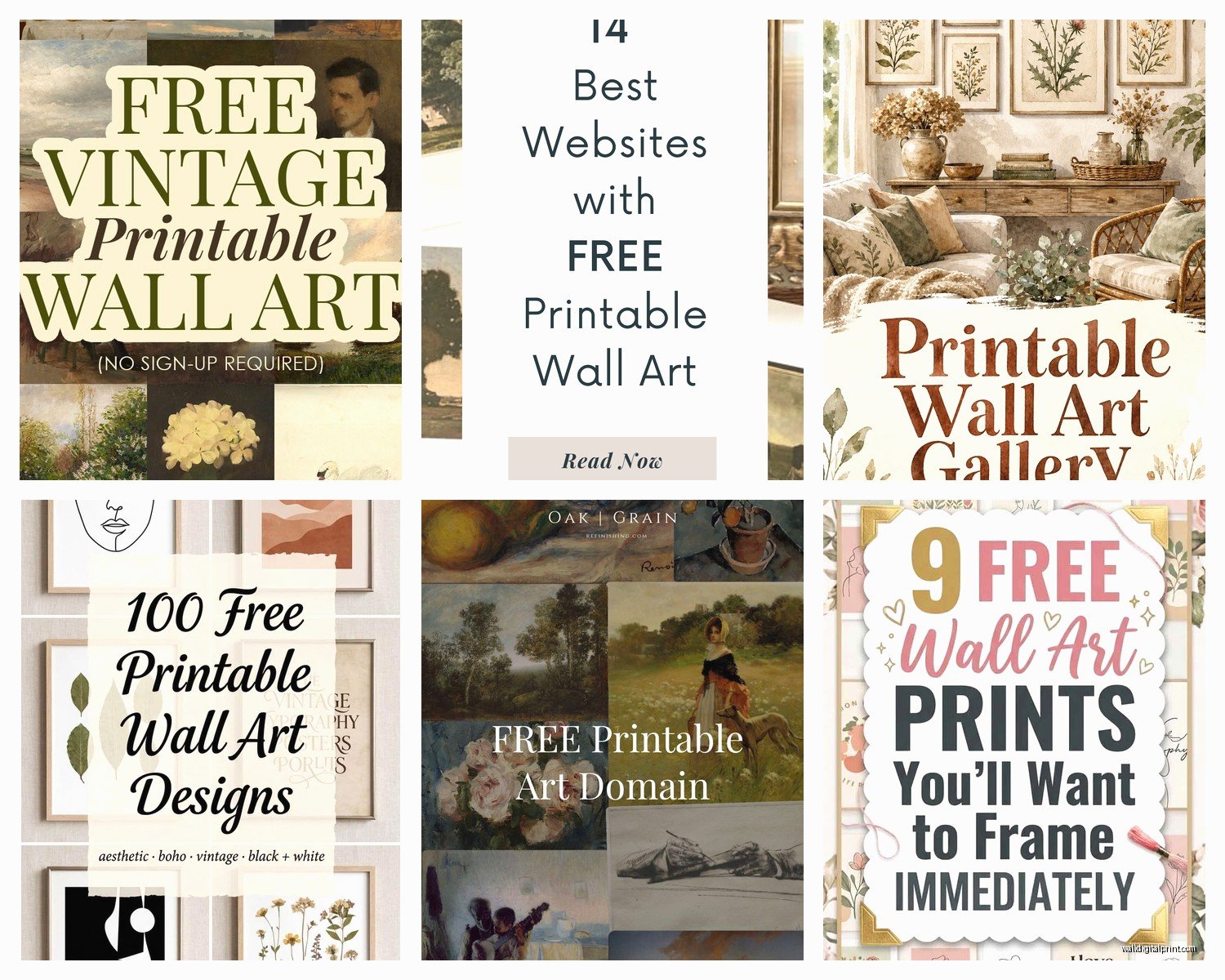 Free Downloadable Wall Art: Instant Digital Print Access
