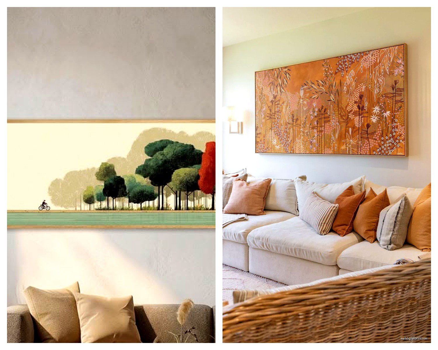 Long Horizontal Wall Art: Wide Panoramic Landscape Format