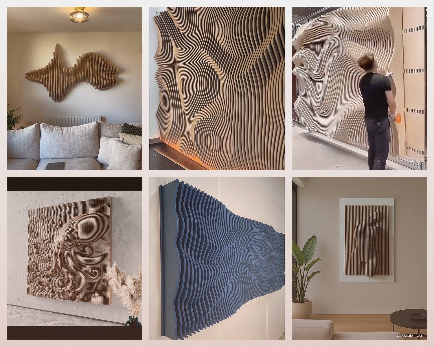 Parametric Wall Art: Algorithm Computer-Generated Designs