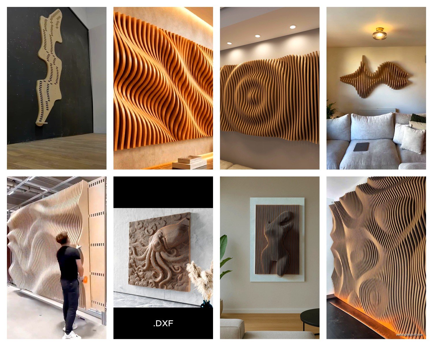 Parametric Wall Art: Algorithm Computer-Generated Designs
