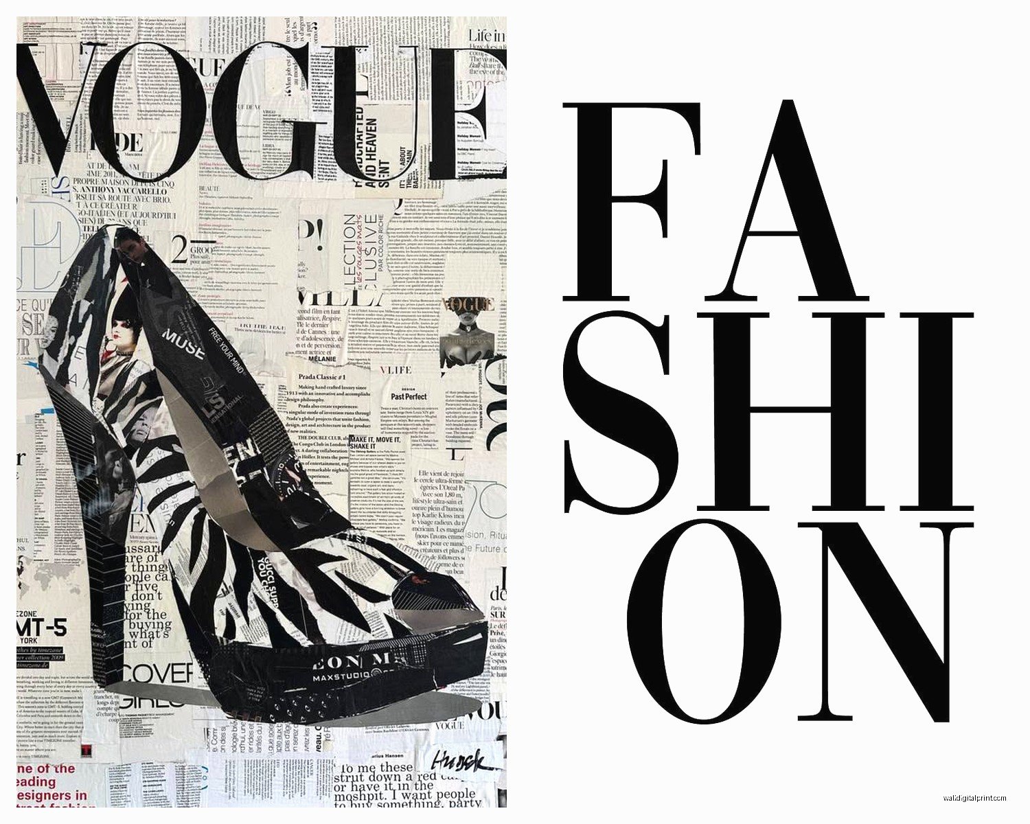 Printable Fashion Wall Art: Free Style Downloads