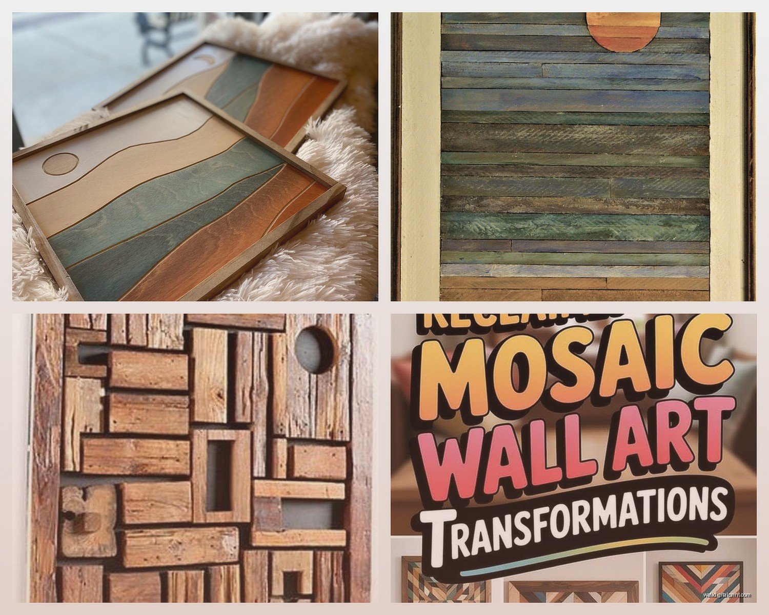 Reclaimed Wood Wall Art: Salvaged Barn Eco-Friendly Designs