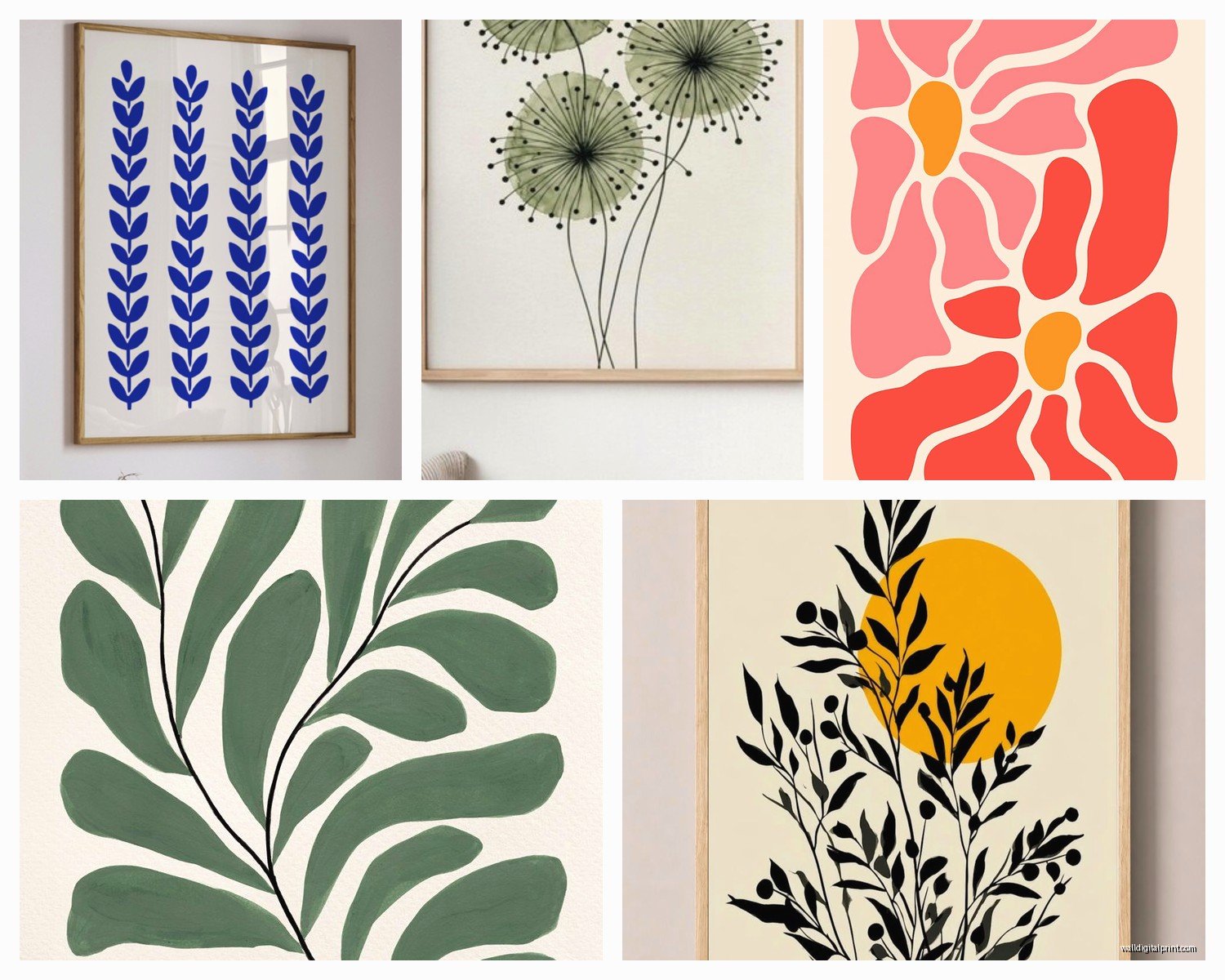 Simple Wall Art: Uncomplicated Easy Minimalist Designs