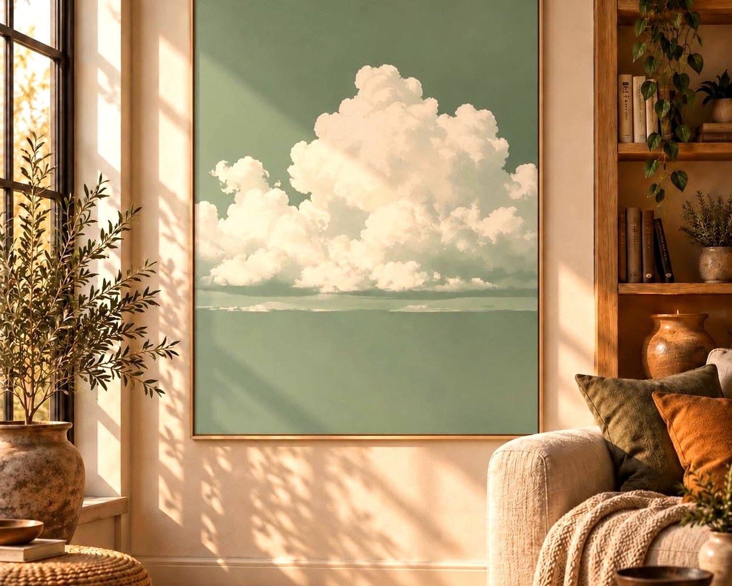 Sky Wall Art: Clouds Blue Atmosphere Heaven Photography