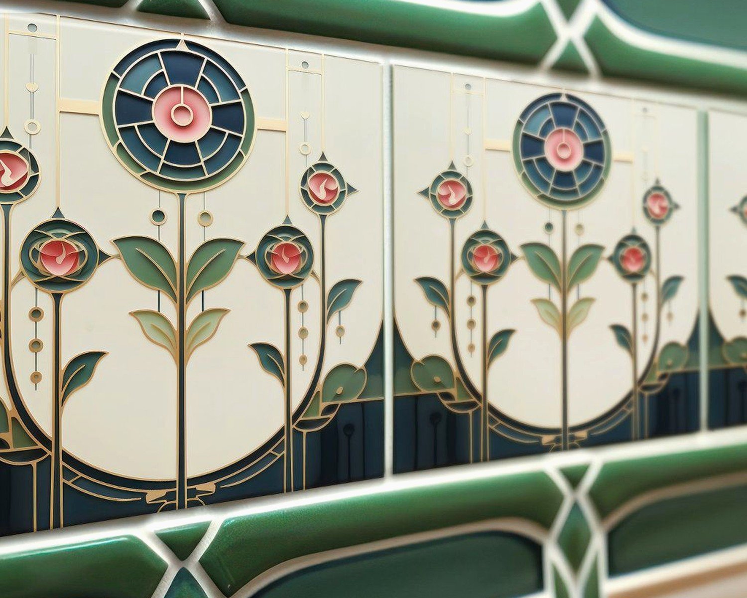 Tile Wall Art: Ceramic Mosaic Portuguese Mexican Designs
