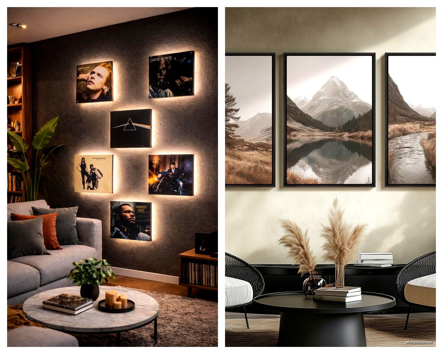 Wall Art for Men's Living Room: Masculine Main Space Decor